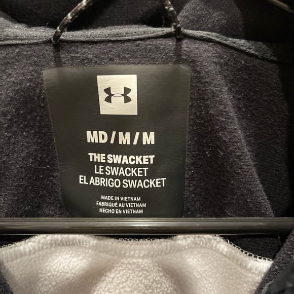 Men’s Undeerarmour Swacket Jacket Size Medium - Picture 4 of 8